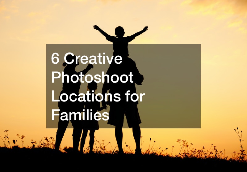 Creative fun family photos