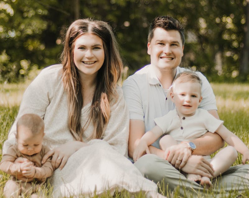family at the park